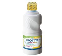 GiottoCRT00003 Tempera Pronta all'Uso Lavabile, Bottiglia 250ml, Bianco