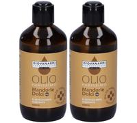 Giovanardi Farmaceutici Olio Purissimo di Mandorle Dolci 2x250 ml Olio