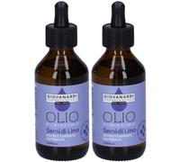 Giovanardi Farmaceutici Olio Purissimo di Semi di Lino 2x100 ml