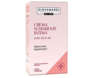 GIOVANARDI FARMACEUTICI Srl CREMA SCHIARENTE INTIMA ZONE DELICATE SBIANCANTE RIGENERANTE 50 ML CANALE FARMACIA