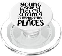 Giovane Di Cuore Un Poco Più Vecchio In Altri Posti PopSockets PopGrip per MagSafe