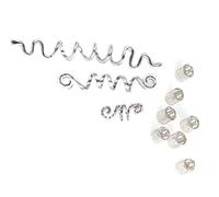 Giovane Etnico Spirali Clip di Capelli Vestito Estensione Dei Capelli Anelli Leghe Anelli Per Moda Stili Unici