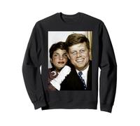 Giovane JFK John F Kennedy e Jackie Kennedy 35 ° Presidente Felpa