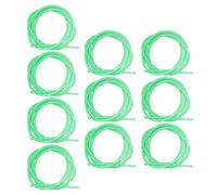 Giovane lupo 10 metri Tubo luminoso Pesca di Mare Profondo Morbido di Plastica Pesca Angling Glow Tubing Tool Attrarre Pesce