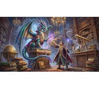 Giovane Mago e Drago Puzzle 1000 Pezzi,Cartone Di Qualità,Sfida Impossibile,Gioco Educativo,Idea Regalo,Antistress,Decorazione Casa,Adulti E Ragazzi,dai 14 Anni 38x26cm