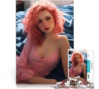Giovane ragazza anime sexy Puzzle 1000 pezzi per adolescenti Antistress Vacanza in patria Uccidere il tempo perché è ideale come regalo per tutta la famiglia 38x26cm