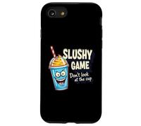 Giovane Silly Gioco Casual Grafica Non Guardare Slushy Cup Custodia per iPhone SE (2020) / 7 / 8