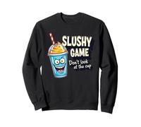 Giovane Silly Gioco Casual Grafica Non Guardare Slushy Cup Felpa
