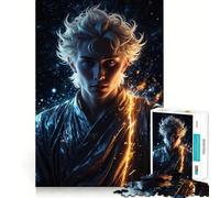 Giovane uomo pieno di energia - Puzzle da 1000 pezzi - Gioco di abilità mentale - Taglio di precisione - Hobby affascinante per i momenti di svago (50x75cm)