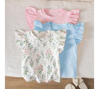 Giovani ragazze, design classico con collo rotondo e maniche a cappuccio, che valorizza spalle e collo consentendo libertà di movimento. Impregnato dell'essenza della primavera. Le versioni in rosa so