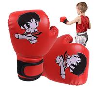 Giovani Sparring Gloves - per bambini MMA, guanti da boxe | Guanti da allenamento in pelle resistente per muay thai, kickboxing, karate, arti marziali, attrezzatura per il fitness di allenamento