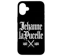 Giovanna d'Arco 1412-1431 Spade incrociate in stampa bianca francese Custodia per iPhone 16 Plus