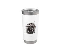 Giovanna D'Arco Jeanne d Arc Bicchiere termico in acciaio inox doppia parete