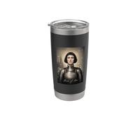 Giovanna D'Arco Jeanne d Arc Bicchiere termico in acciaio inox doppia parete