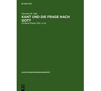 Giovanni B Sala Kant Und Die Frage Nach Gott (Copertina rigida)