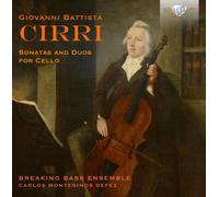 Giovanni Battista Cirri Giovanni Battista Cirri: Sonatas and Duos for Cello (CD)