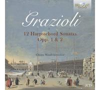 Giovanni-Battista Grazioli Grazioli: 12 Harpsichord Sonatas, Opp. 1 & 2 (CD)