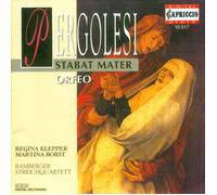 GIOVANNI BATTISTA PERGOLESI Stabat Mater / Orfeo (CD)