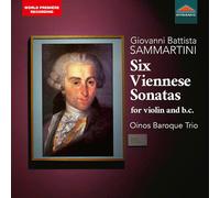 Audio Cd Giovanni Battista Sammartini - Six Viennese Sonatas