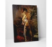 Giovanni Boldini Dopo il Bagno Stampa su Tela Canvas Cotone Vernice Pennellate
