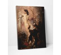 Giovanni Boldini Dopo il Bagno Stampa su Tela Cotone Vernice Pennellate