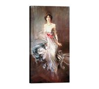 GIOVANNI BOLDINI Madame Eugène Doyen Stampa su tela Canvas effetto dipinto