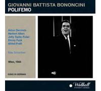 Giovanni Bononcini Giovanni Battista Bononcini: Polifemo (CD) Album