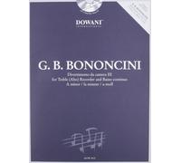 Giovanni Bononcini Manfredo Zimmerma Divertimento in a-mo (Mixed Media Product)