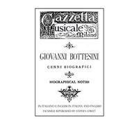 Giovanni Bottesini Cenni Biografici/Biographical Notes