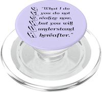 Giovanni Capitolo 13 versetto 7, Nuova Bibbia standard americana PopSockets PopGrip per MagSafe