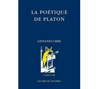 Giovanni Cerri La Poetique de Platon (Tascabile) L'Ane D'Or