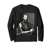 Giovanni da Verrazzano The First New Yorker Maglia a Manica