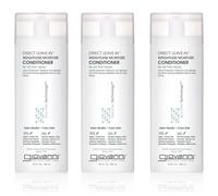 Giovanni Direct Leave-In Conditioner, Weightless Moisture, 250 ml, Confeziona da 3