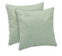 Giovanni Dolcinotti | Set 2 Federe Cuscini Divano 40x40 - Copricuscini Decorativi - 100% Cotone - Fodere con Cerniera Nascosta - Bamboo - Modello Atlanta
