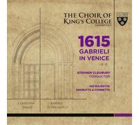 Giovanni Gabrieli 1615 Gabrieli in Venice (CD) SACD with Blu-ray Audio