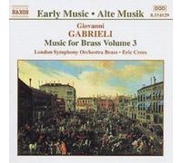 Giovanni Gabrieli Music for Brass Volume 3 (CD) Album