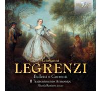 Giovanni Legrenzi Giovanni Legrenzi: Balletti E Correnti (CD) Album