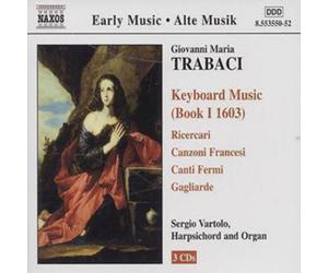 Giovanni Maria Trabaci Keyboard Music Book 1 (Vartolo) (CD) Album