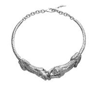 Giovanni Raspini 12270 Leopardi Necklace - Sterling Silver, 45cm, Handmade