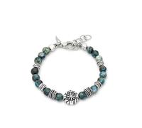 Giovanni Raspini Bracciale Rosa Dei Venti Diaspro Verde 12570L