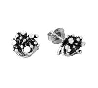 Giovanni Raspini Selene Stud Earrings 12315 - Sterling Silver, Handcrafted Italian Design