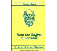 Giovanni Reale A History of Ancient Philosophy I (Tascabile)