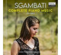 Giovanni Sgambati Sgambati: Complete Piano Music - Volume 1 (CD) Album
