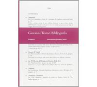 Giovanni Testori. Bibliografia