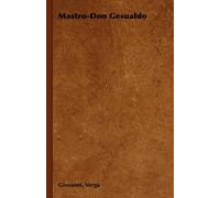 Giovanni, Verga Mastro-Don Gesualdo (Tascabile)