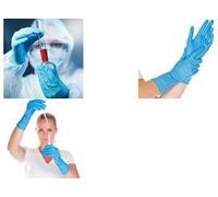 Giove protettivo chimico Hygostar a rischio super alto, XL blu, in polvere, lunghezza: 300 mm, guanto da un off fatto di forte NEW