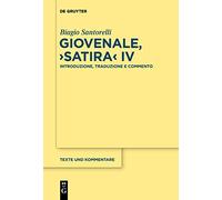 Giovenale, Satira IV: Introduzione, Traducione E Commento: 40