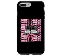 Gioventù Pastore Predicatore Bibbia Croce Ragazza Coquette Bow Rosa Custodia per iPhone 7 Plus/8 Plus
