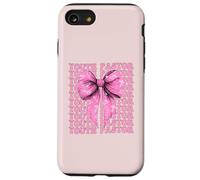 Gioventù Pastore Predicatore Bibbia Croce Ragazza Coquette Bow Rosa Custodia per iPhone SE (2020) / 7/8