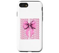 Gioventù Pastore Predicatore Bibbia Croce Ragazza Coquette Bow Rosa Custodia per iPhone SE (2020) / 7/8